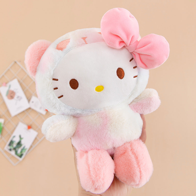 Sanrio 25cm Plush Toy – Kuromi & Cinnamoroll Soft Stuffed Doll Pillow for Kids