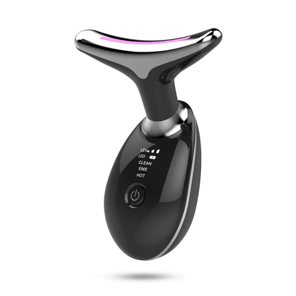 EMS Face & Neck Lift Device – LED Therapy & Anti-Wrinkle Massager