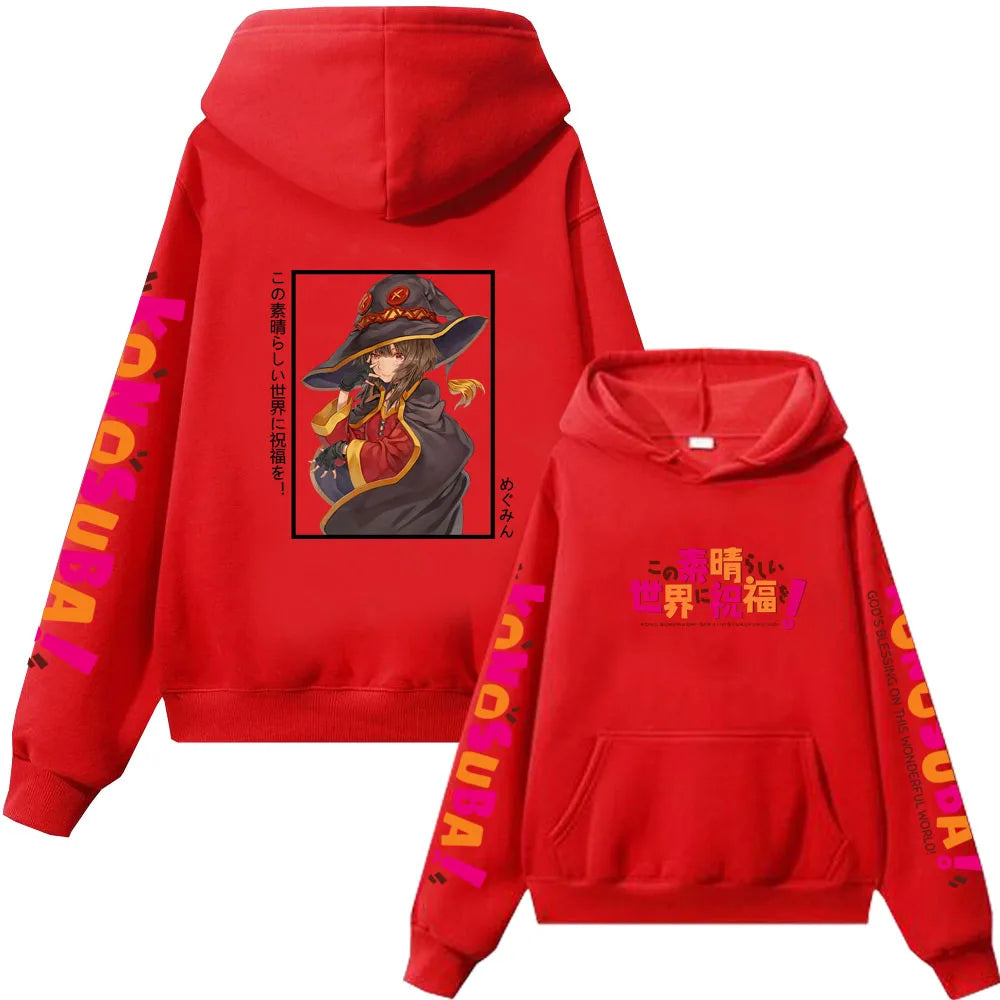 Cartmela Hot Anime Konosuba Megumin Hoodie