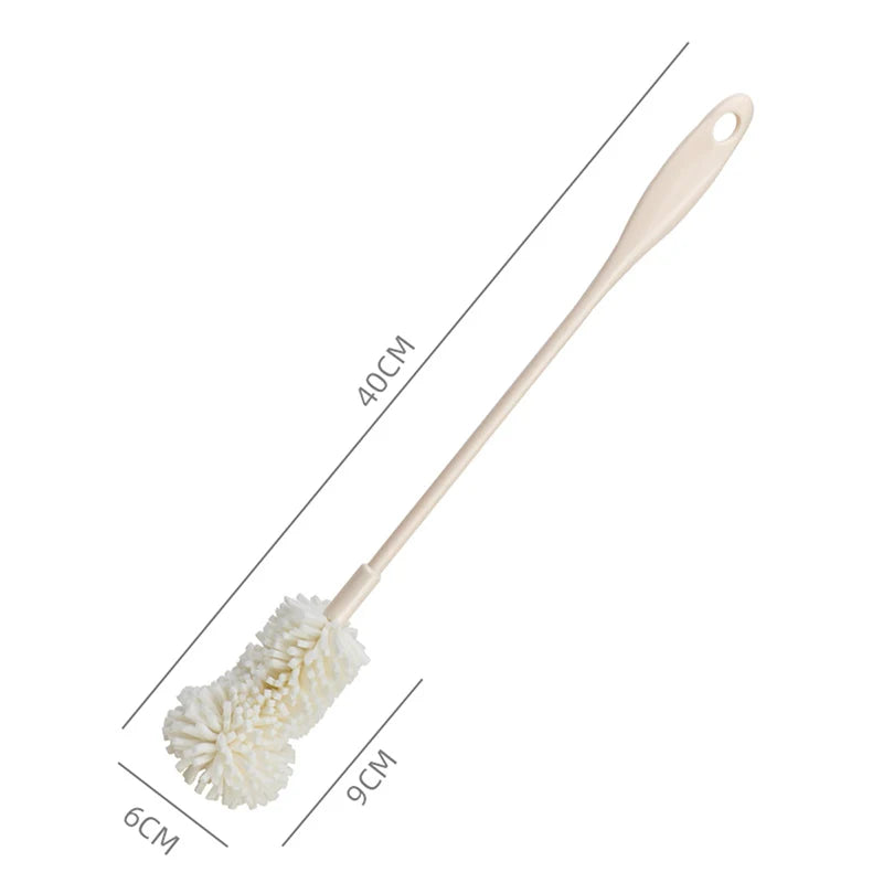 Long Handle Sponge Cup Brush – Bottle & Glass Cleaner Tool
