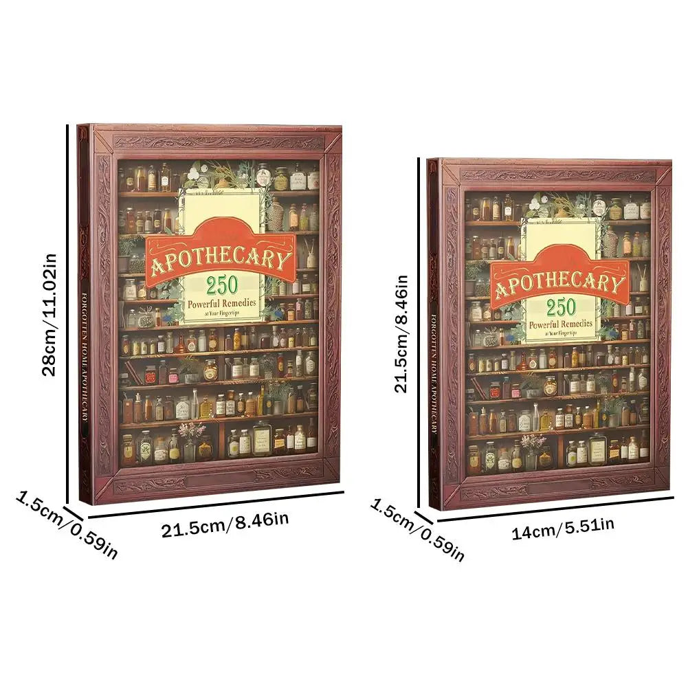 Forgotten Home Apothecary Book – 250 Natural Remedies Guide