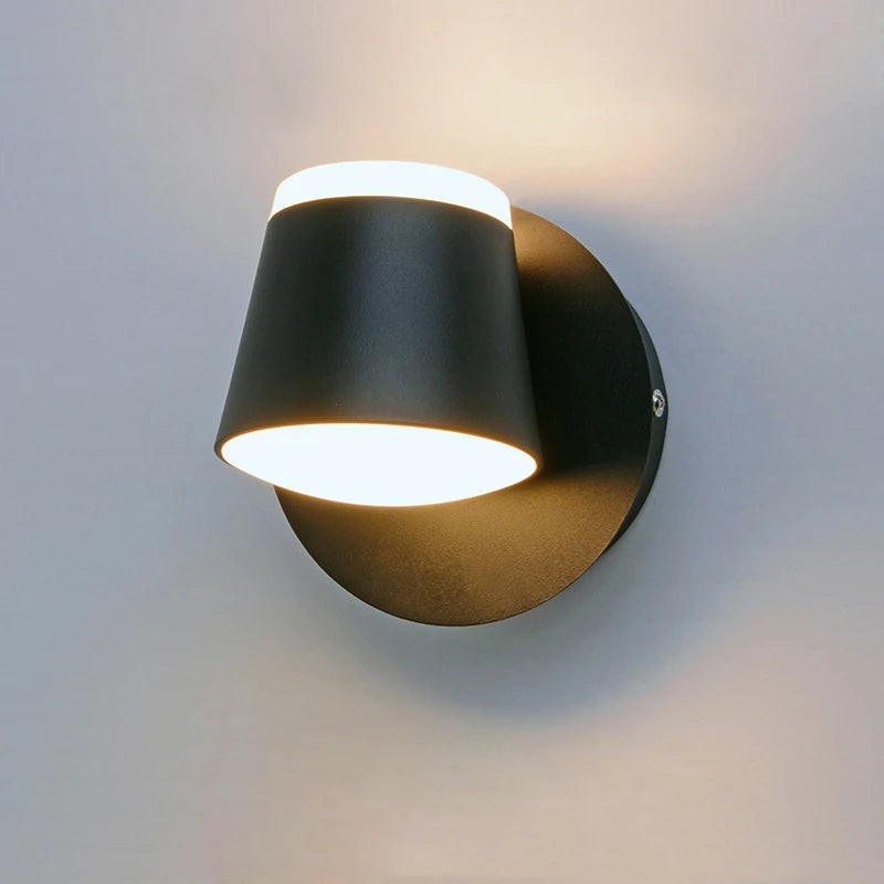 Indoor 8W LED Rotating Wall Light – Ceiling Mounted Reading Lamp