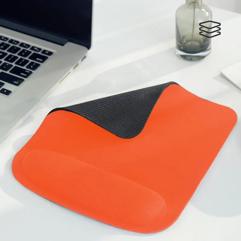 Colorful Large Wrist Mouse Pad – Thickened Non-Slip EVA Wrist Support