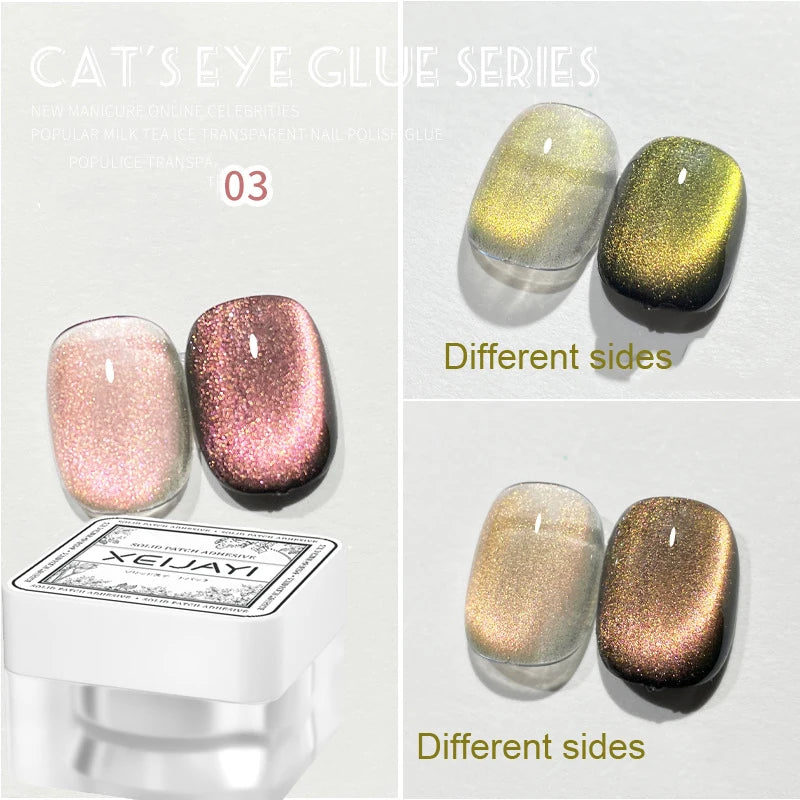 3D Cat Eye Magnetic Nail Art Strip Stick for Gel Polish Design