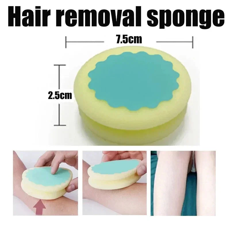 Crystal Hair Removal Eraser – Painless, Reusable & Easy to Clean