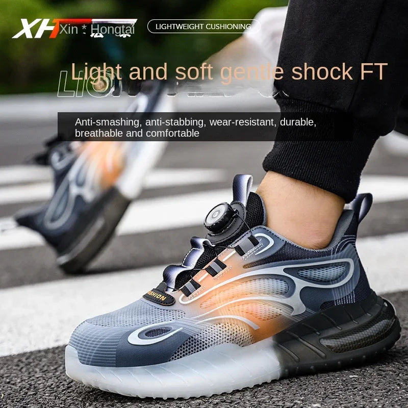 Cartmela Steel Toe Safety Shoes for Men – Breathable