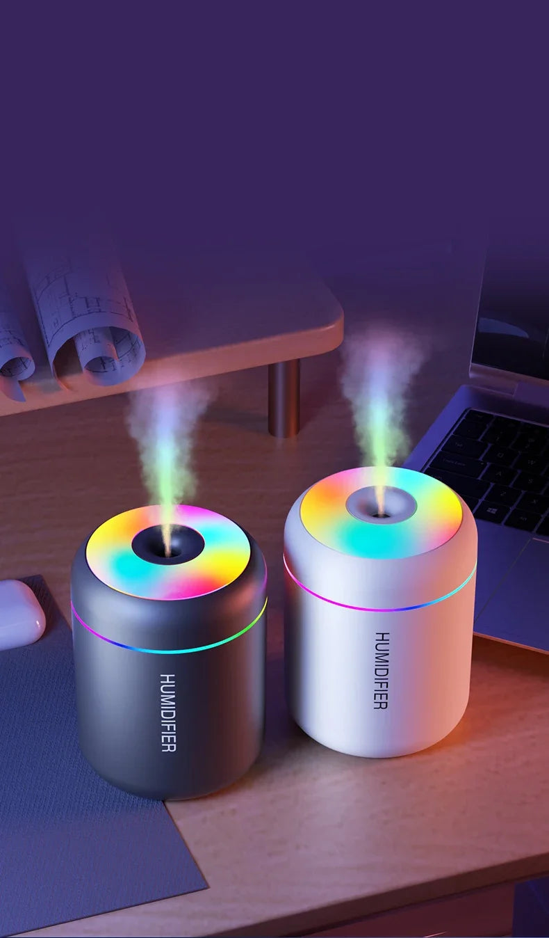 180ML Mini USB Air Humidifier – Essential Oil Aroma Diffuser