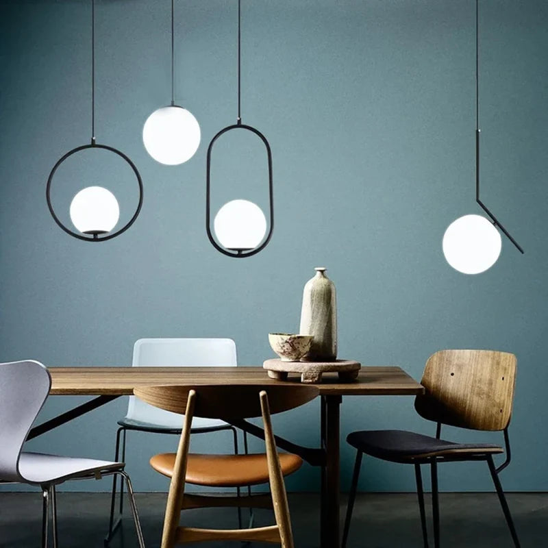 Modern Glass Pendant Lights