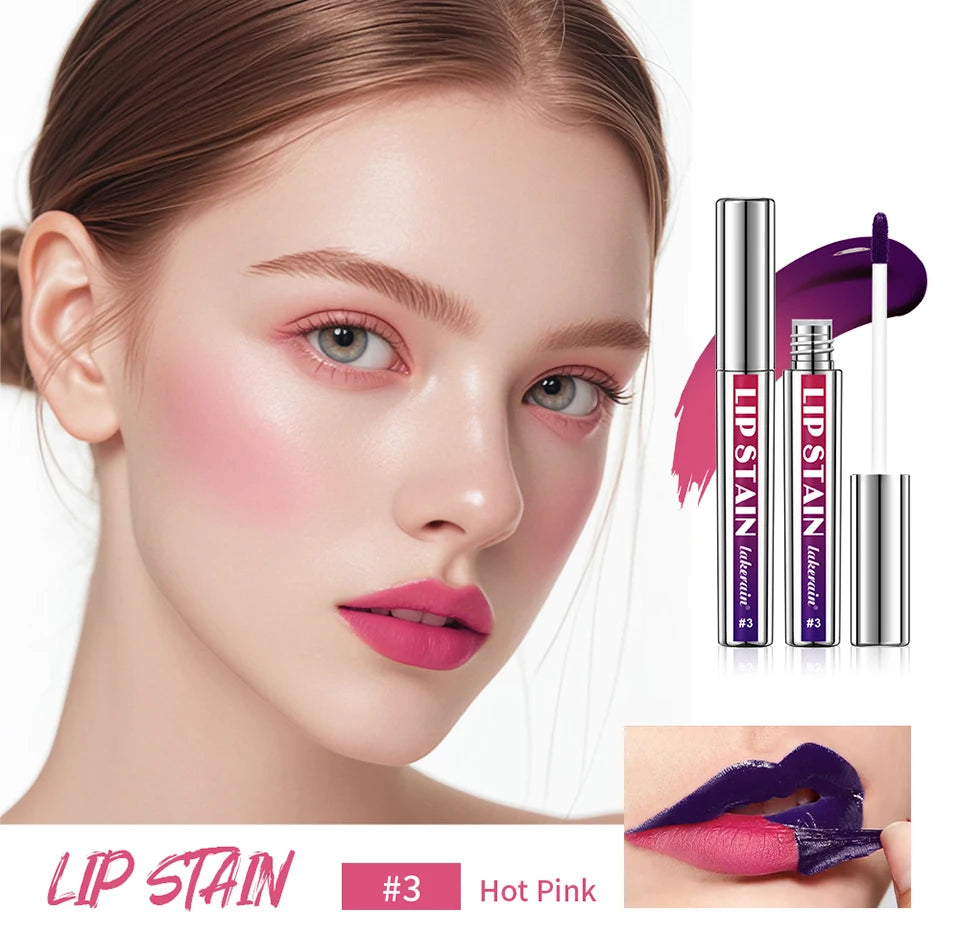 Waterproof Pink Lip Stain - Transfer-Proof & Long-Lasting