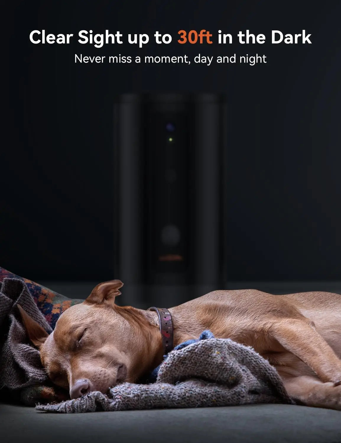 Smart Pet Camera with Treat Dispenser for Dogs and Cats