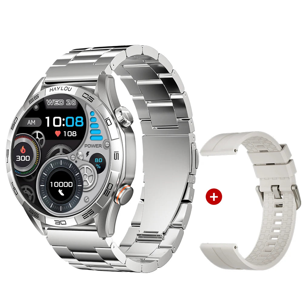 Solar 5 Voice Calling Smartwatch – AMOLED Display