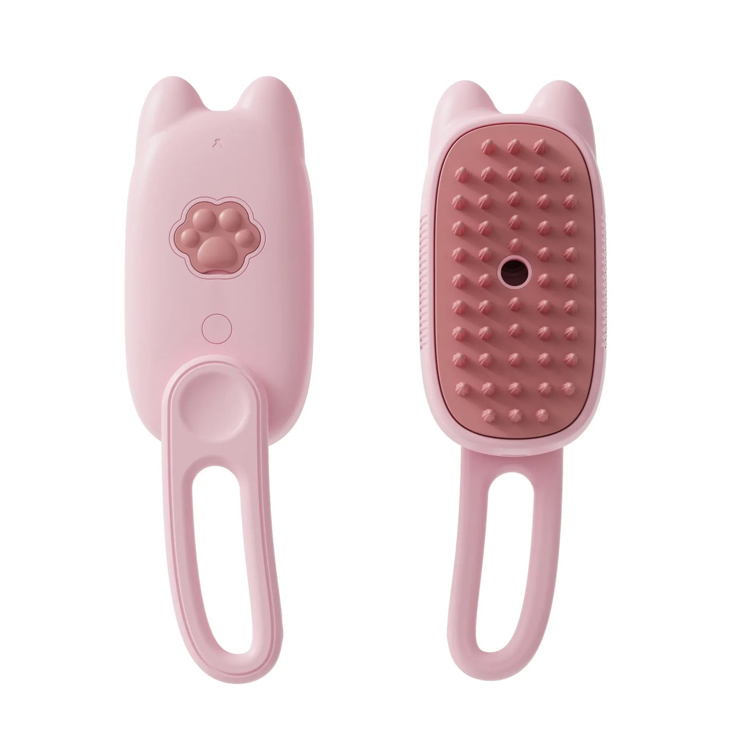 3-in-1 Pet Steam Brush – Grooming, Massage & Hair Removal Tool