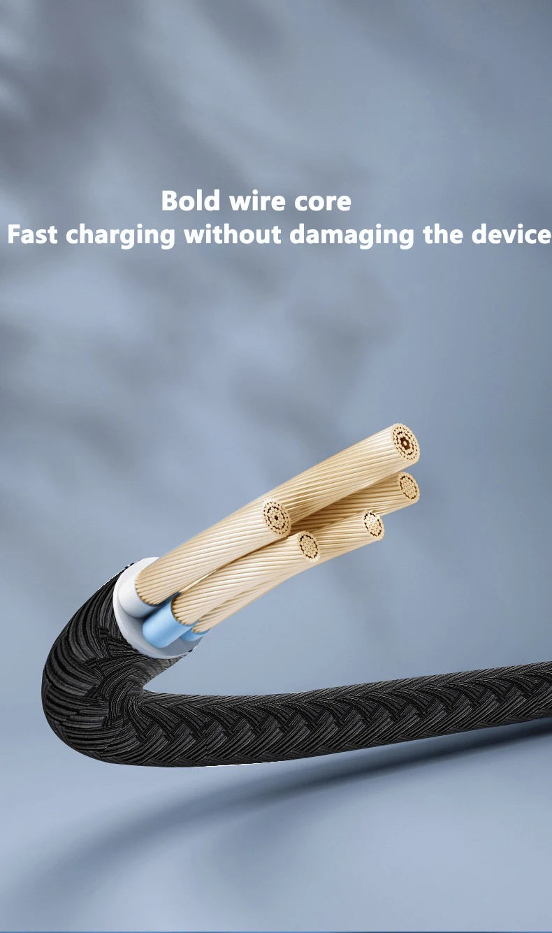 PD 30W USB-C Fast Charging Cable for iPhone – Durable & Quick