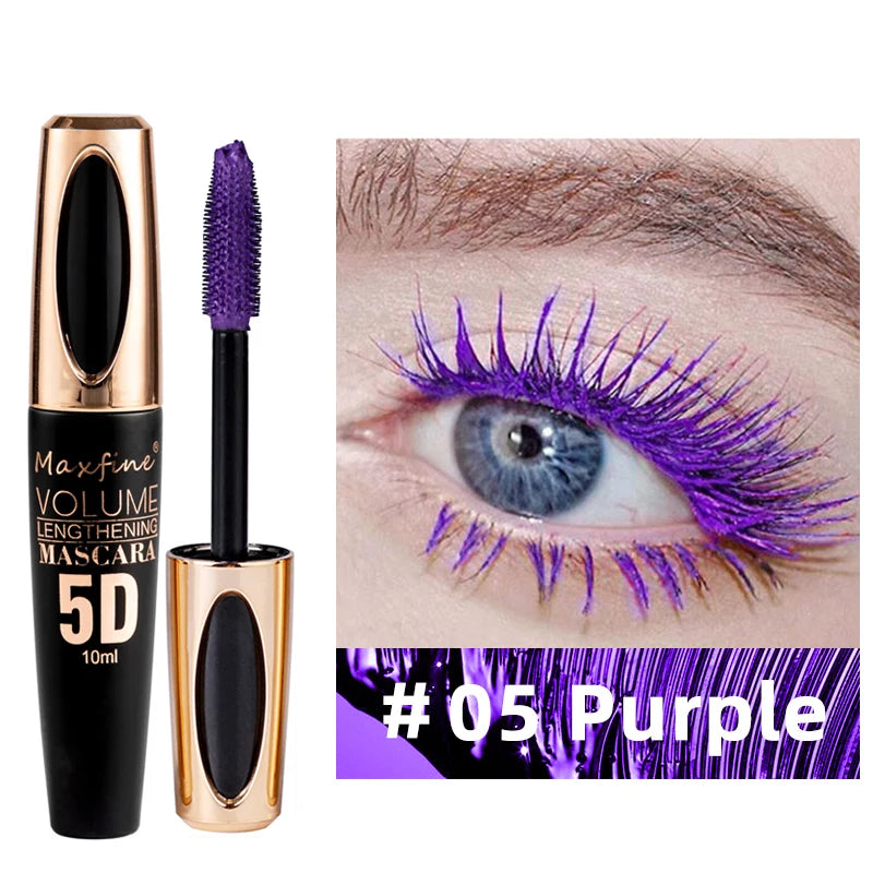 5D Silk Mascara – Long-Lasting Waterproof Volumizing Eye Makeup