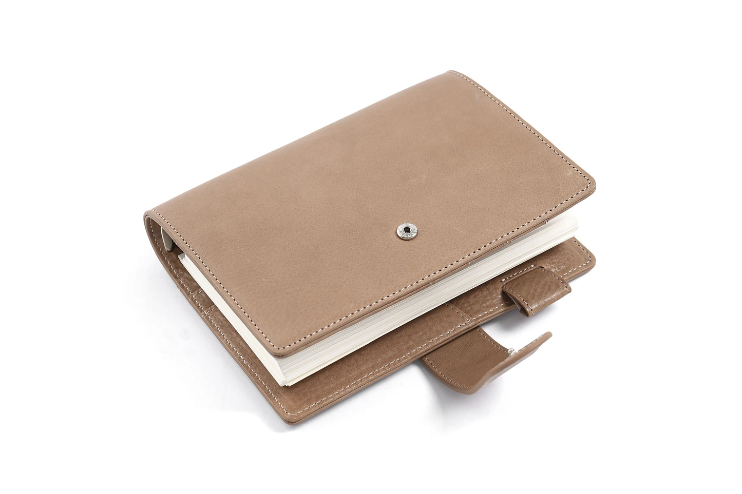 Elite Personal Size Rings Planner – Vegetable Tanned Leather, 25mm Rings