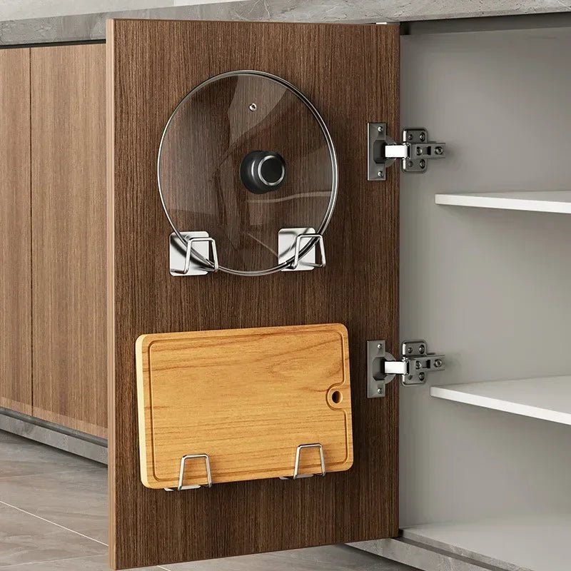 Stainless Steel Sink Sponge Holder – Wall-Mount Kitchen Organizer