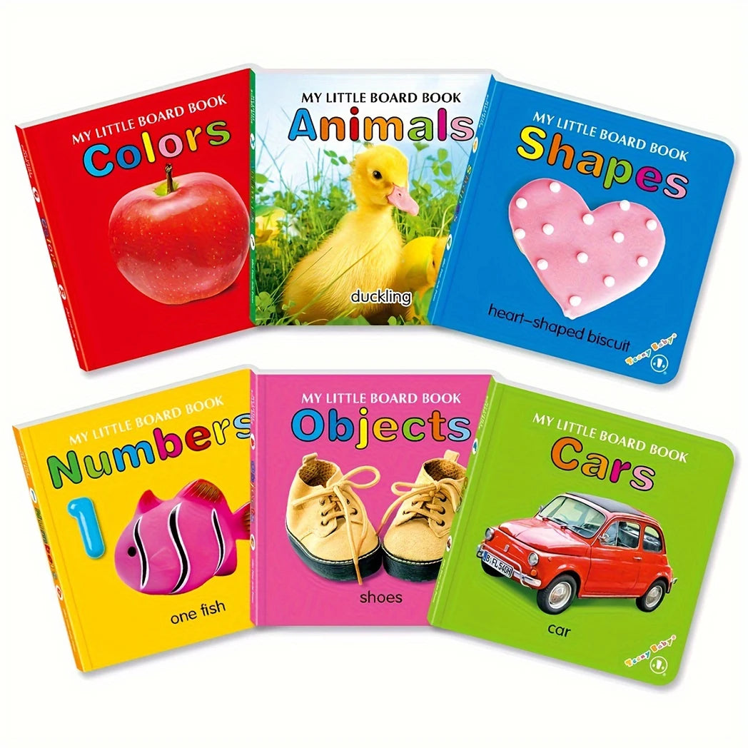 0-2 Years Baby Cognitive Learning Books Set