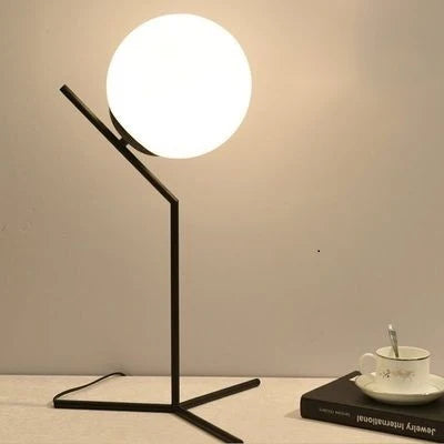 Modern Glass Ball Table Lamp