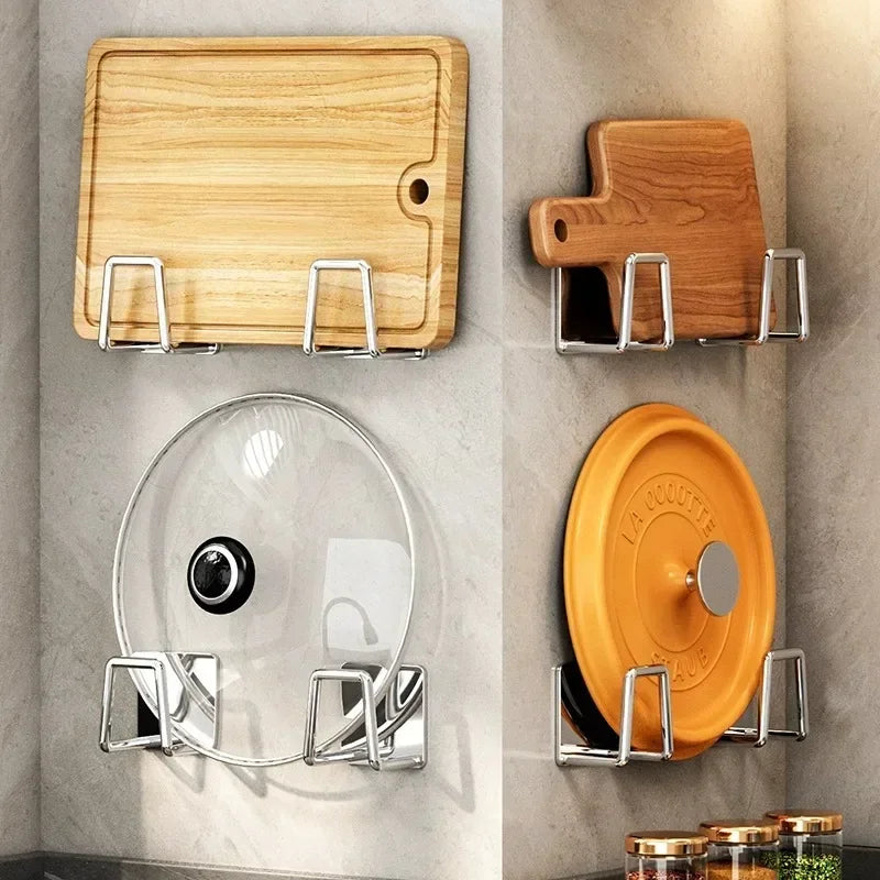 Stainless Steel Sink Sponge Holder – Wall-Mount Kitchen Organizer