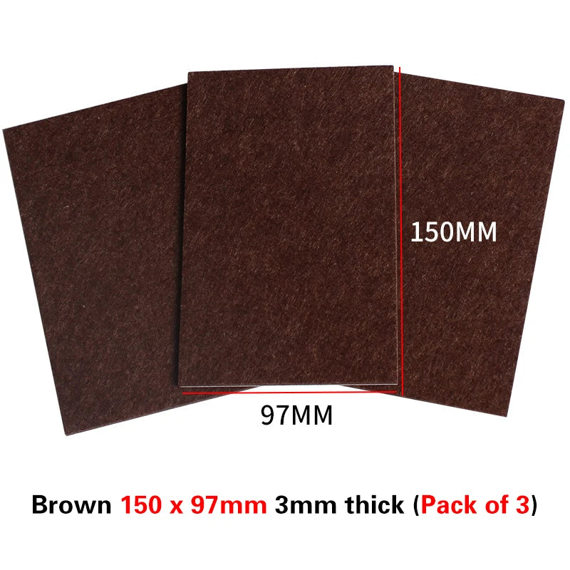 Felt Chair Leg Pads – Anti-Slip, Floor Protectors, Noise Reduction