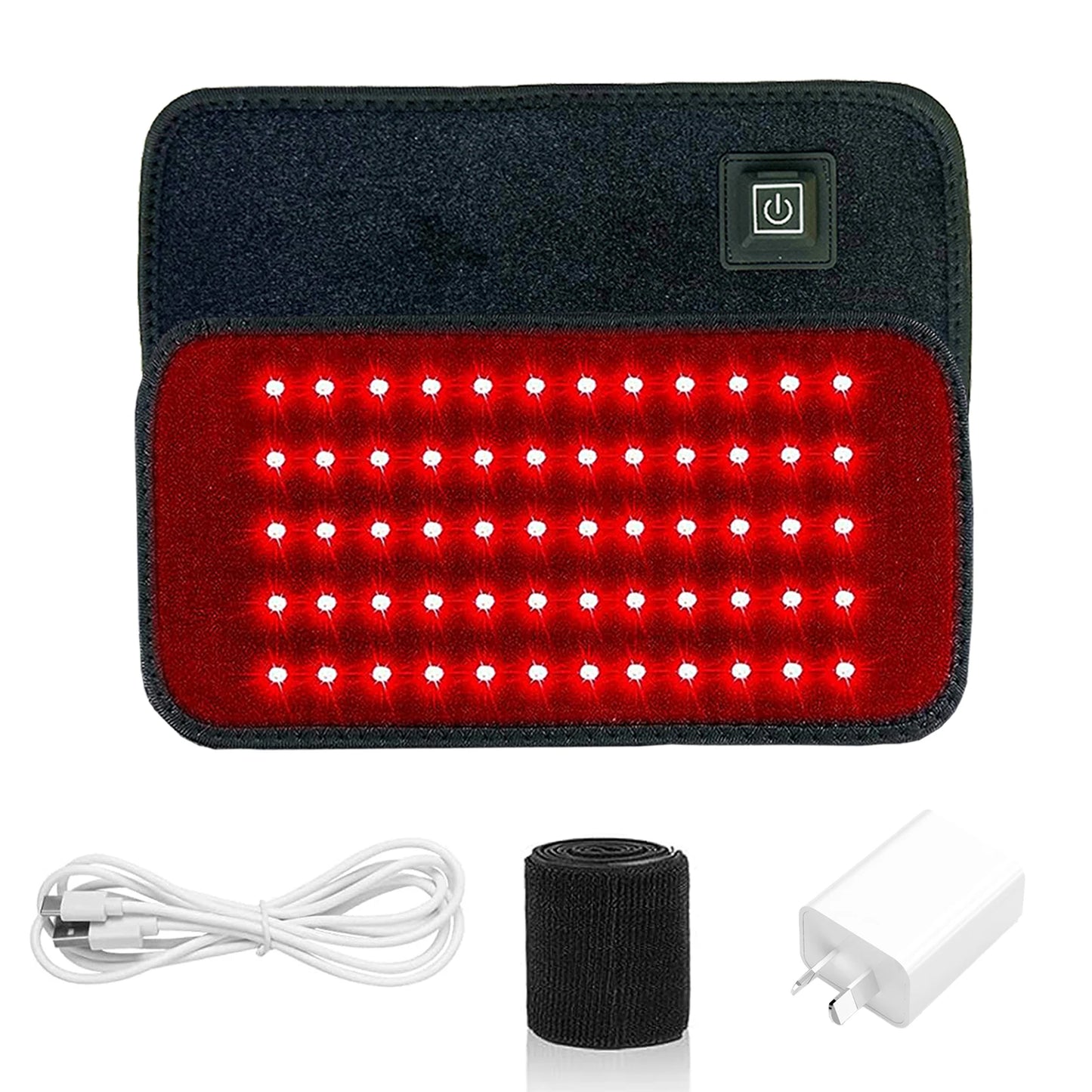 Red & Infrared Light Therapy Belt – 850nm & 660nm Fat Burning Waist Wrap