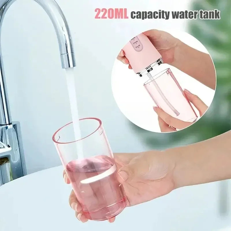 Portable Electric Water Flosser – Rechargeable Oral Irrigator