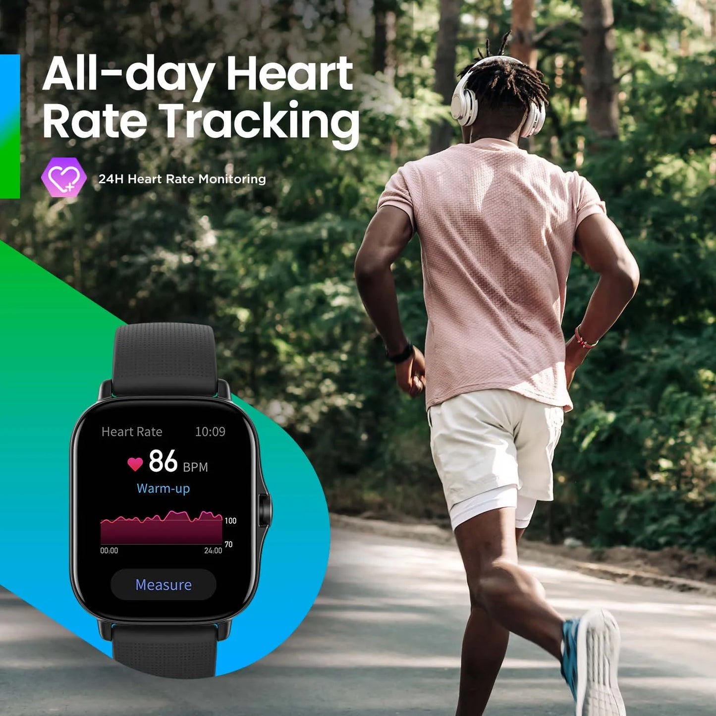 Amazfit GTS 2 Smartwatch (43mm) – All-Round Fitness & Health Tracker