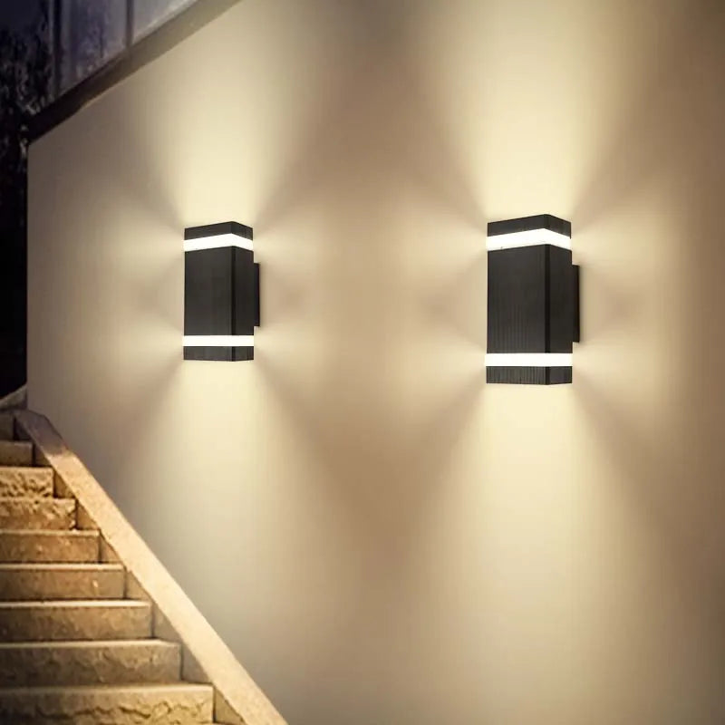 Outdoor Waterproof Street Wall Light – LED E27 Bulb Fixture