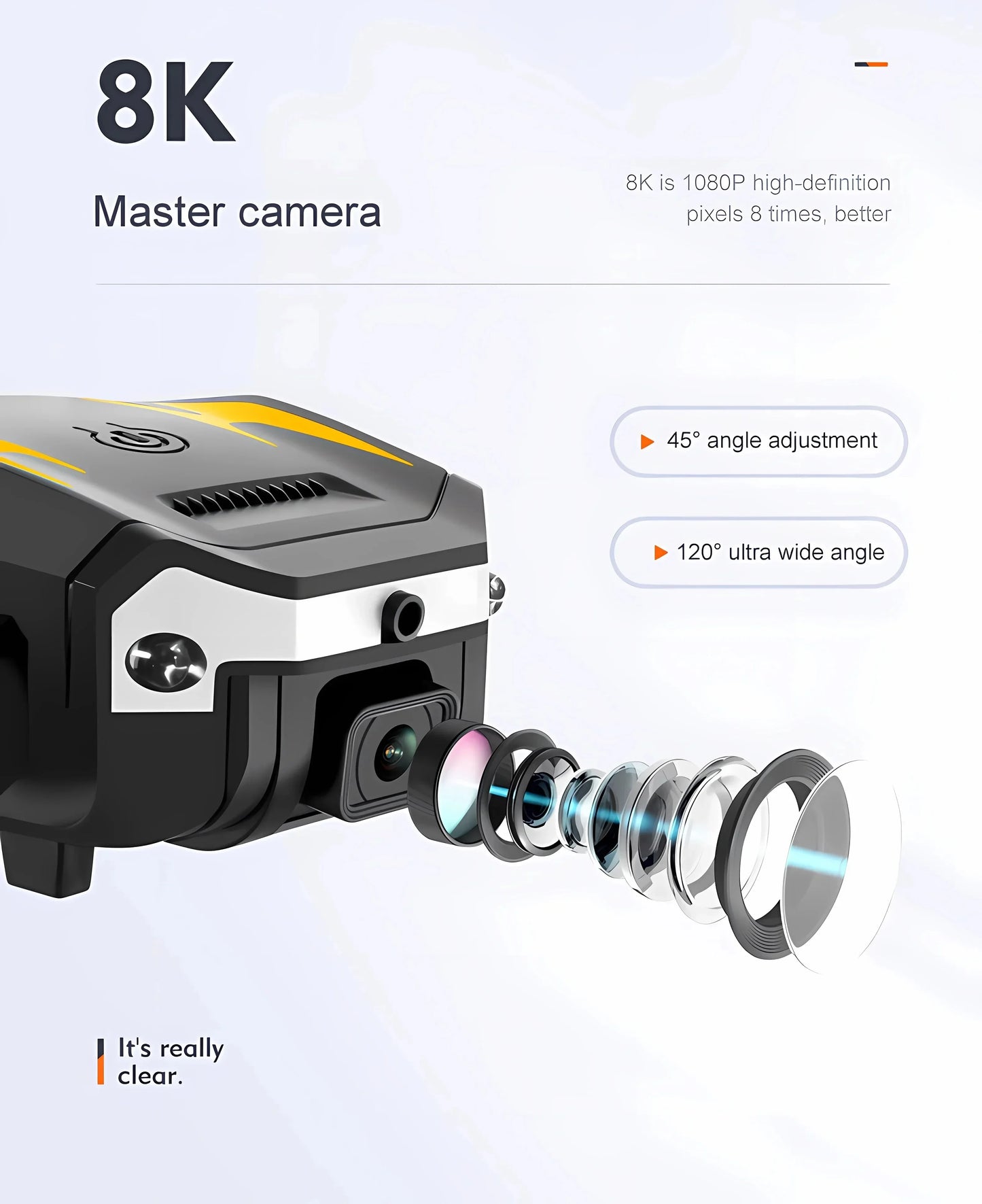 G6 Foldable GPS Drone – 5000M HD FPV Camera, Obstacle Avoidance Quadcopter