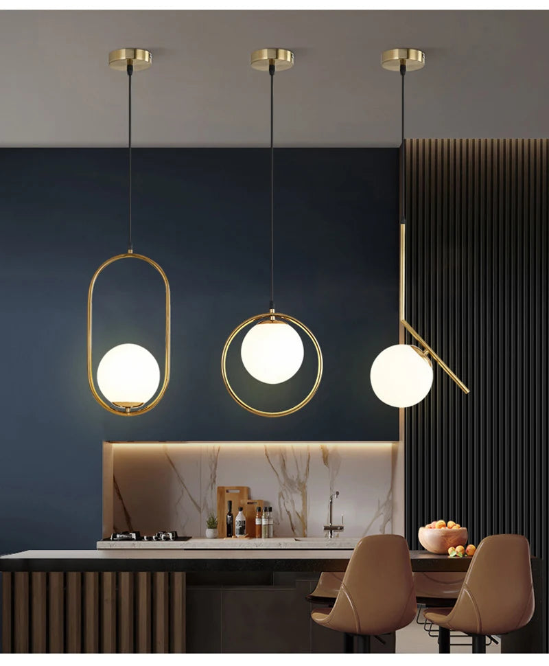 Modern Glass Pendant Lights