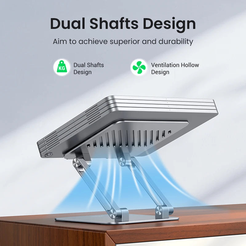 Aluminum Tablet & Phone Stand – Adjustable Holder for Desk