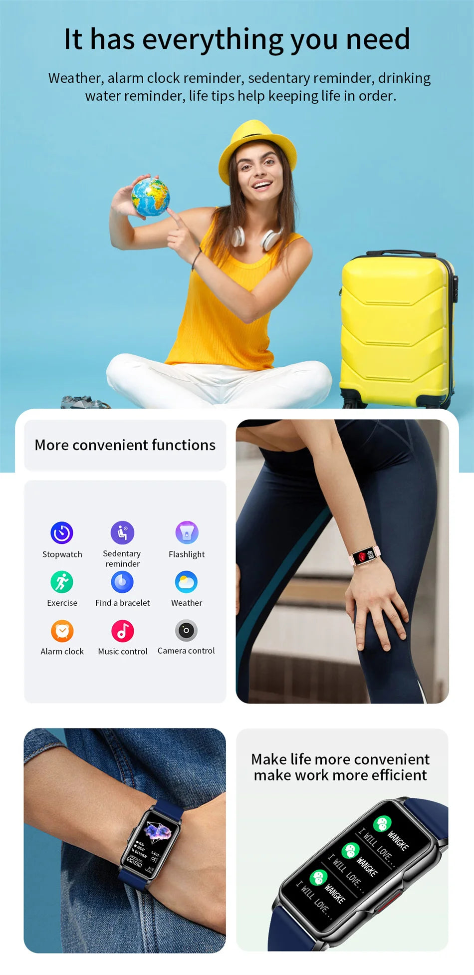 Cartmela 2025 Sports Smartwatch | Waterproof GPS Fitness Tracker for Men & Women