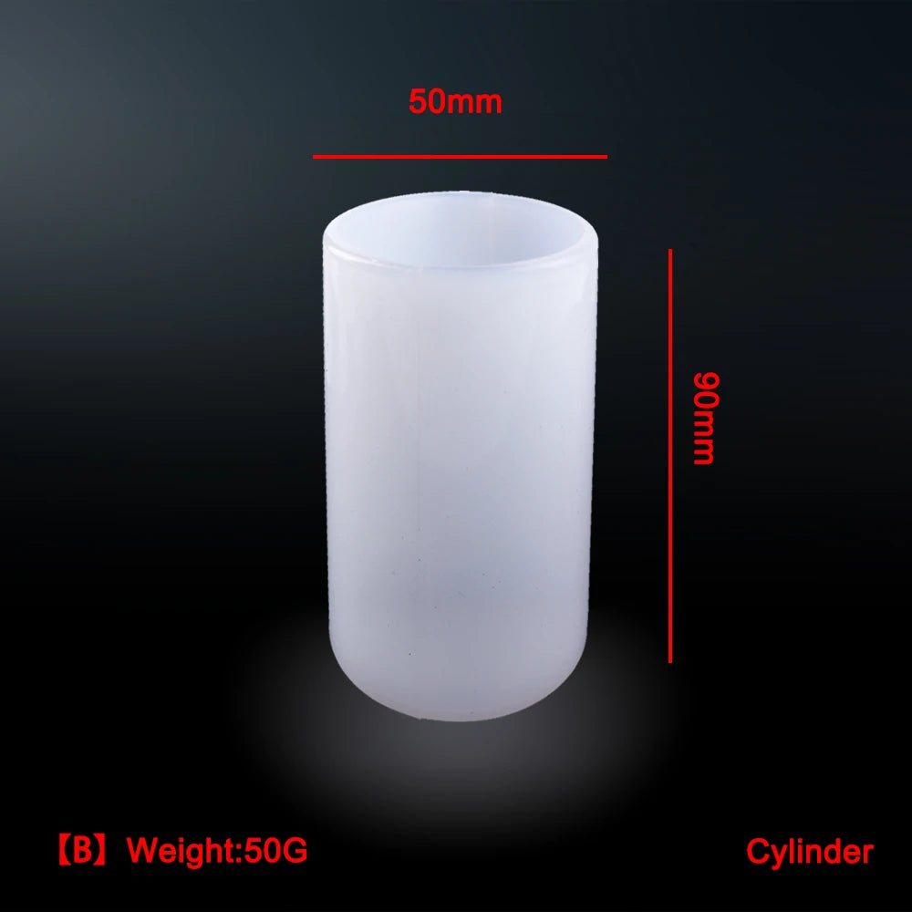 Cylindrical Hexagon Silicone Mold – DIY Resin & Candle Mould