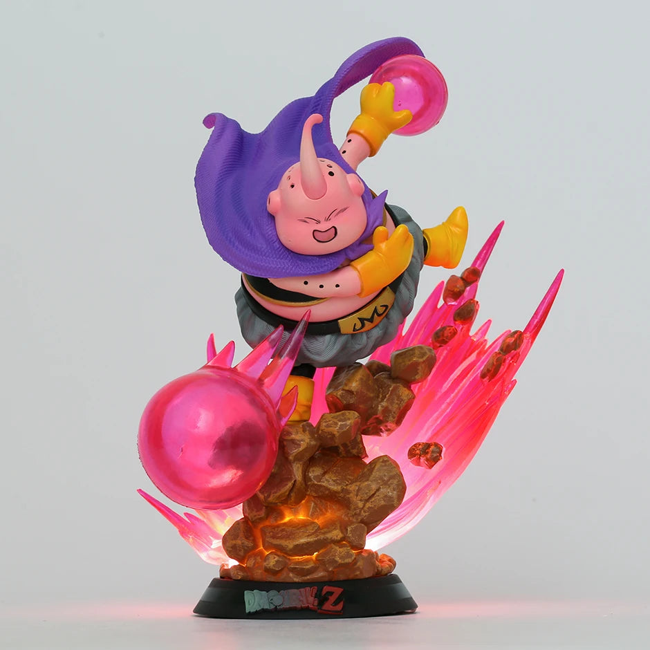 Fat Buu 21cm Anime Figure with Light – PVC Collectible Statue