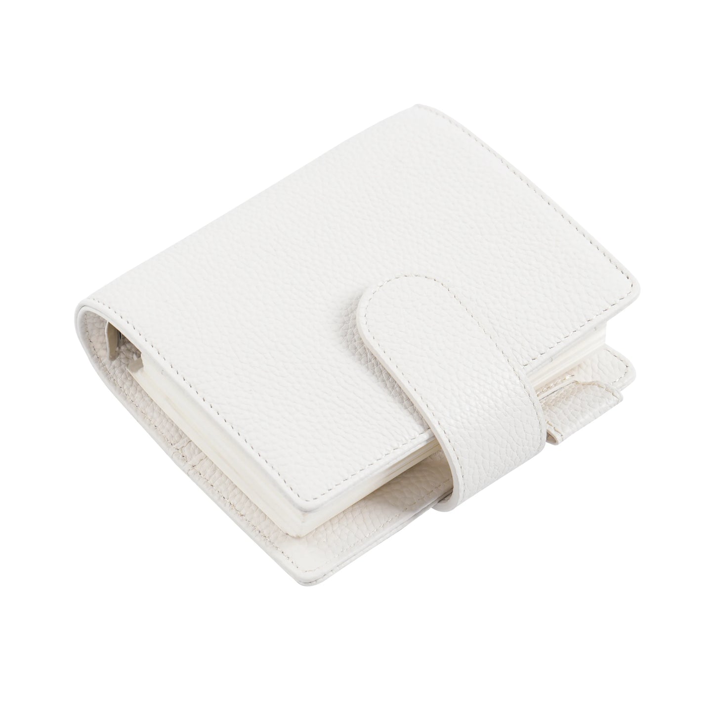 Elite Pocket A7 Rings Planner Cover – Pebbled Grain Leather, 25mm Rings