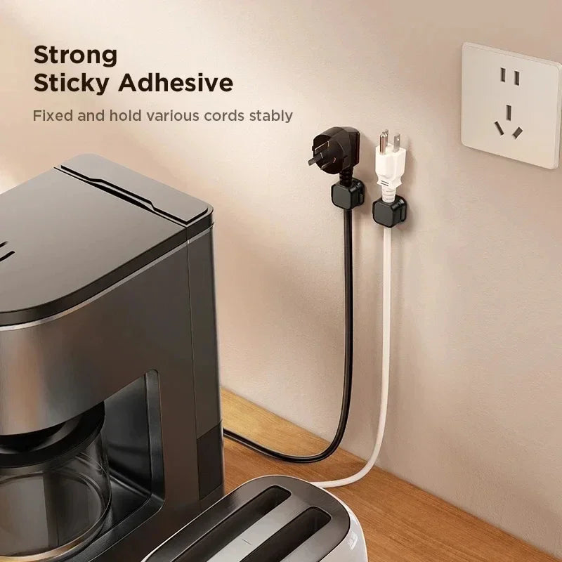 Magnetic Cable Clips – Adhesive Cord Organizer for Desk & Home