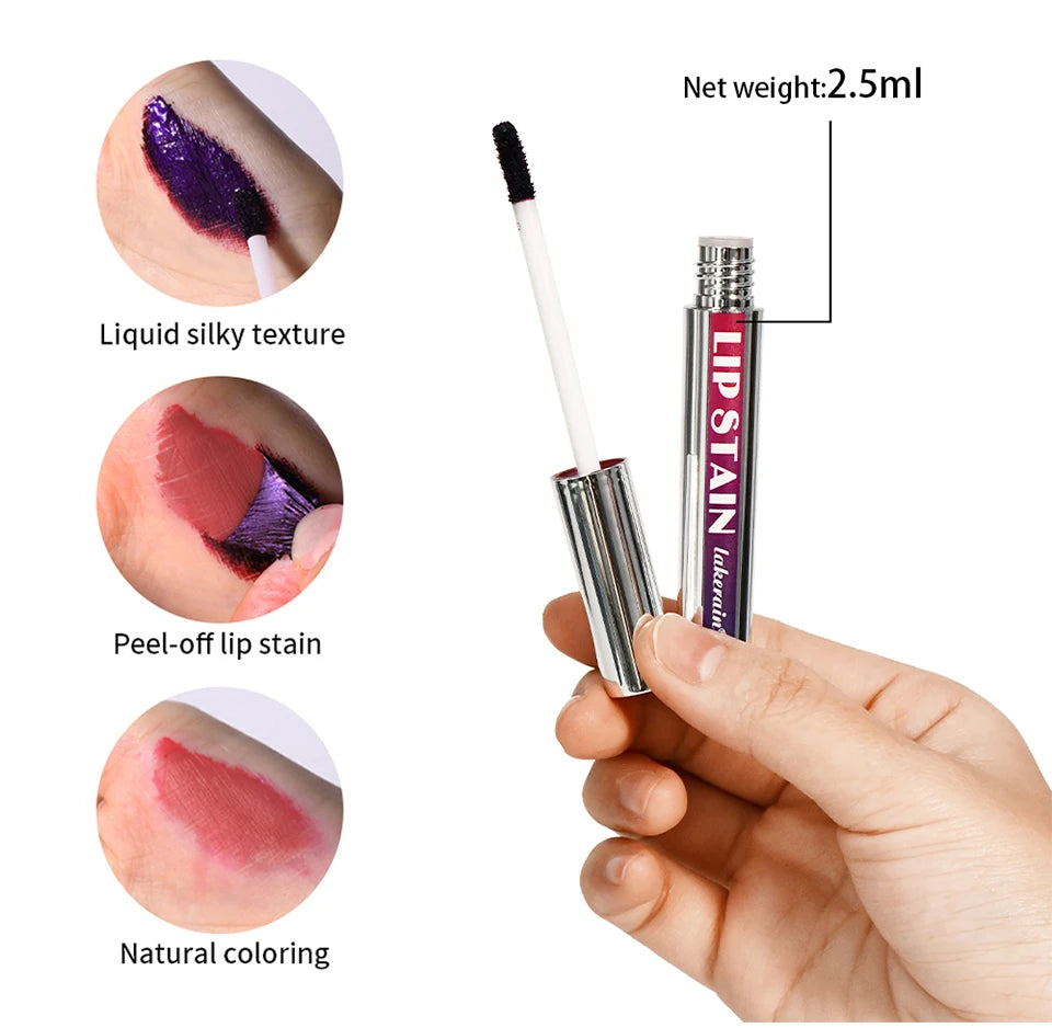 Waterproof Pink Lip Stain - Transfer-Proof & Long-Lasting