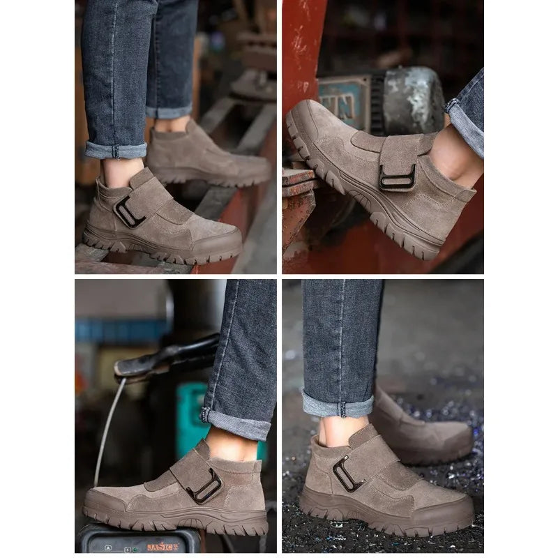 Cartmela Men’s Indestructible Safety Shoes
