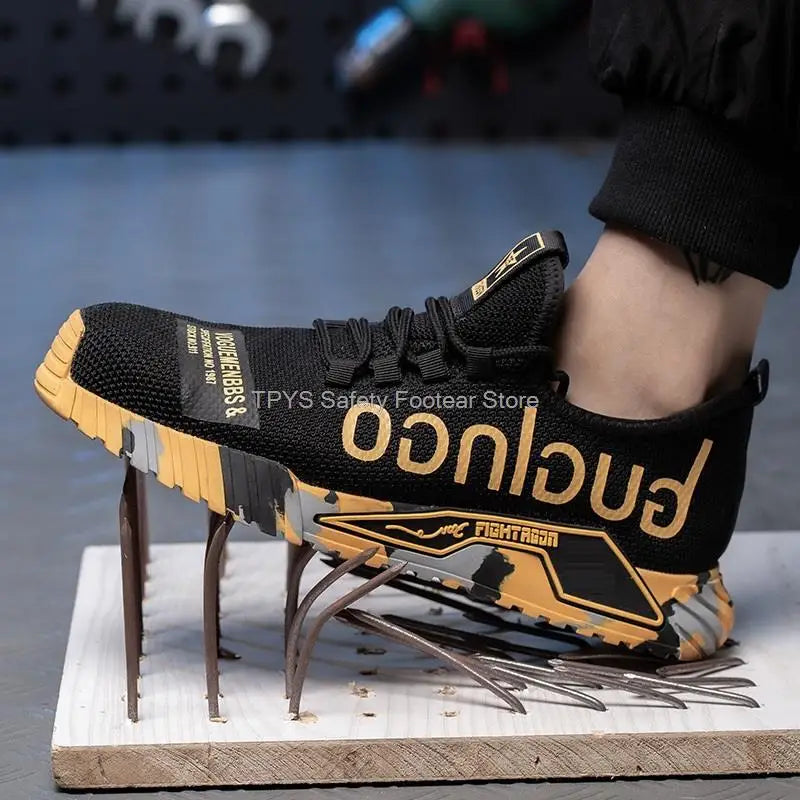 Safety Shoes for Men – Breathable, Anti-Puncture
