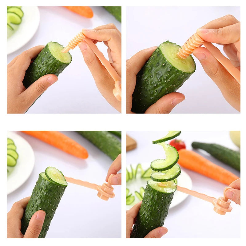 Spiral Potato Cutter – DIY Twisted Vegetable & Fruit Slicer
