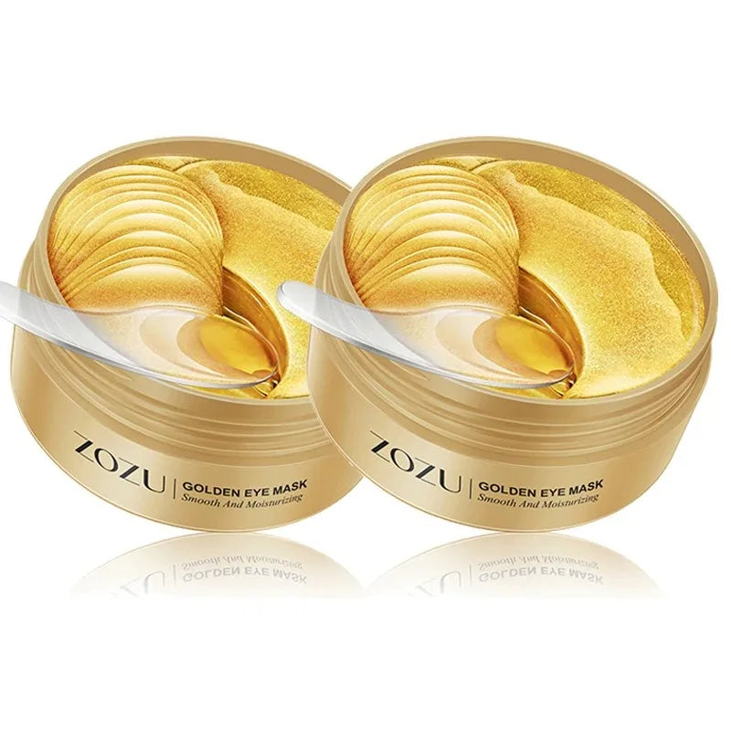 Avocado & Gold Eye Mask Patches – Anti-Wrinkle & Dark Circles