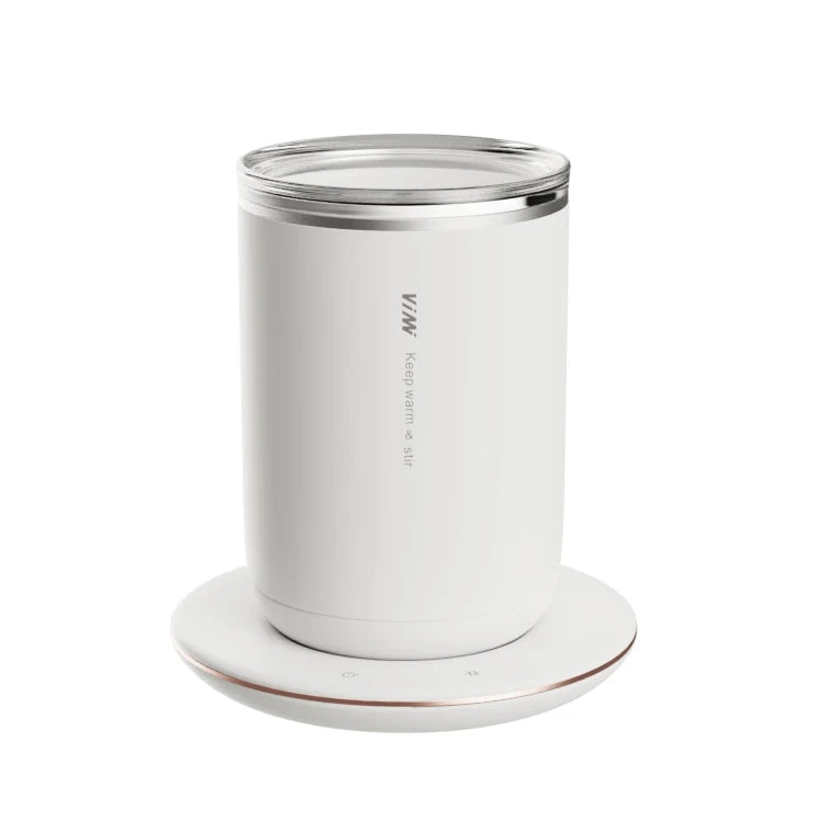 2-in-1 Magnetic Stirring Mug – USB Coffee Warmer & Mixing Cup