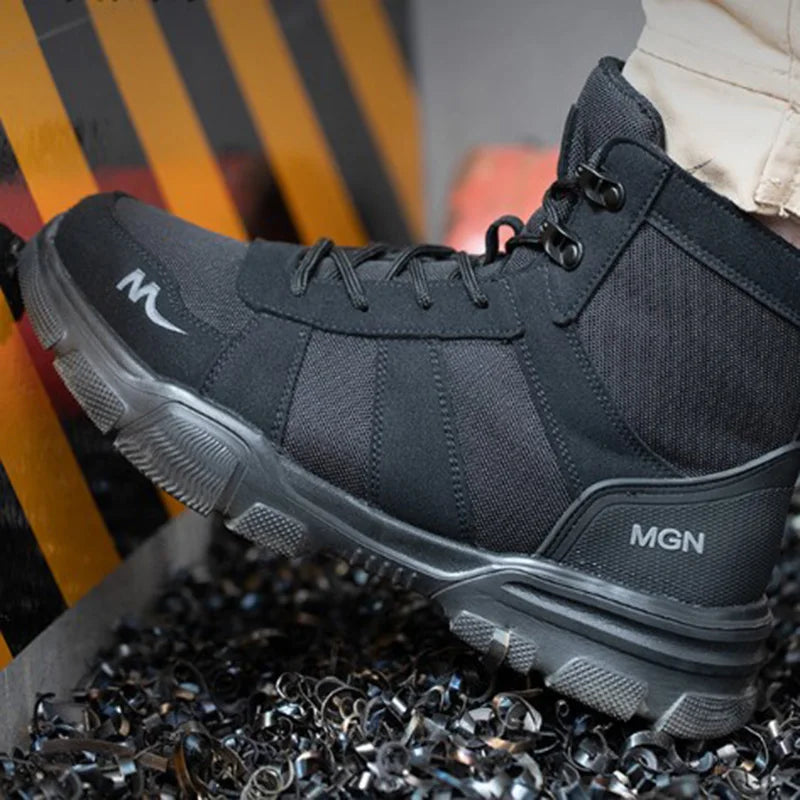 Indestructible Safety Work Boots – Steel Toe, Puncture-Proof