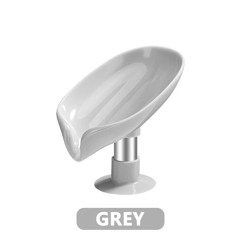 Leaf Shape Soap Holder with Suction Cup