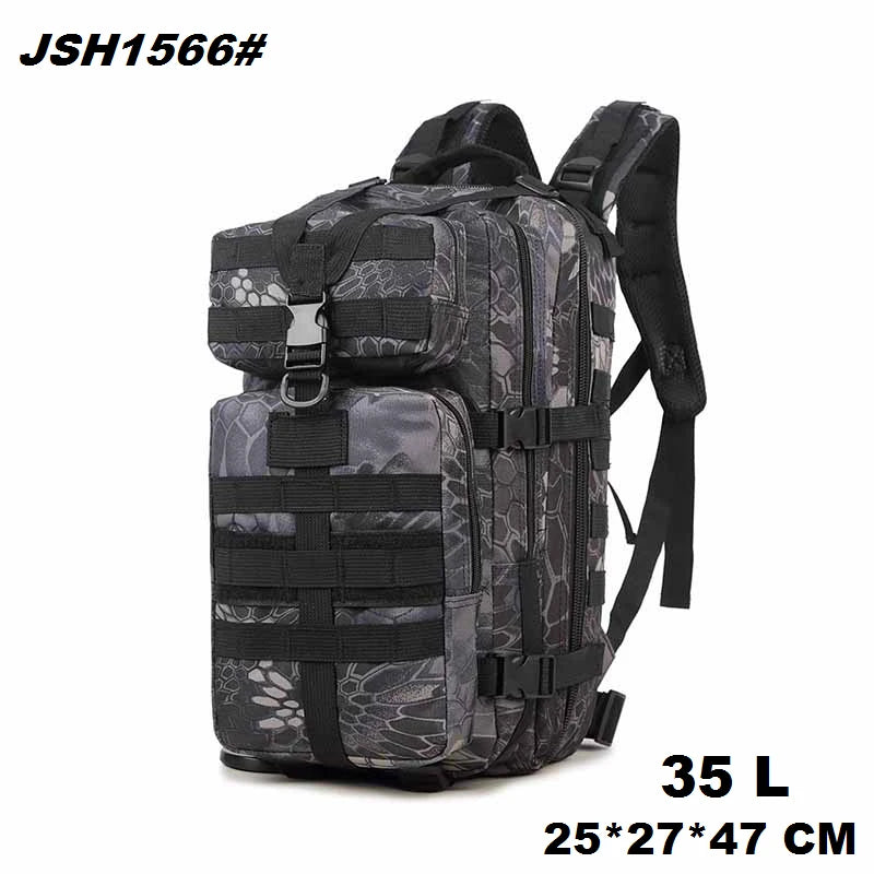Tactical Backpack – Small Gym, Travel & Hiking Bag with Molle System
