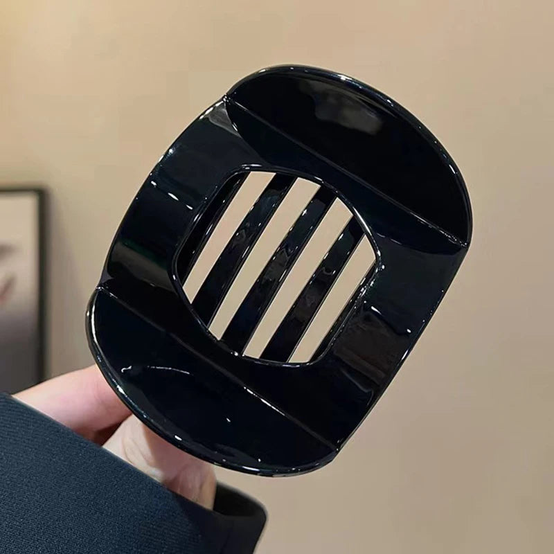 Acetic Acid Hair Clip – Simple Spring Spoon Clip for Women