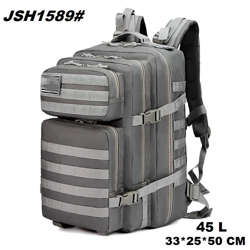 Tactical Backpack – Small Gym, Travel & Hiking Bag with Molle System