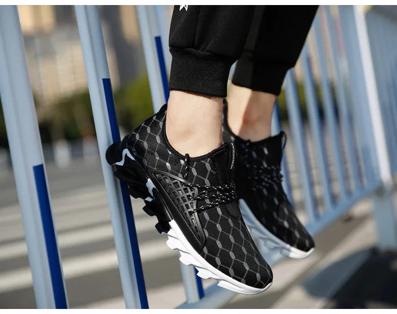Men’s Breathable Sports Shoes Casual Walking Sneakers