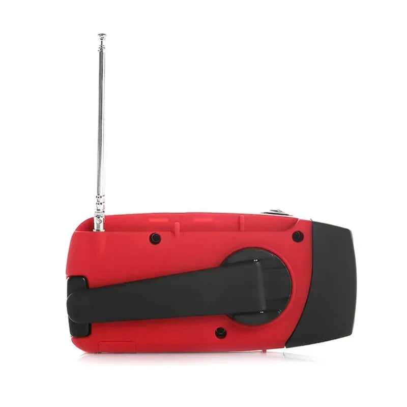 Emergency Hand Crank Radio – Solar, NOAA, Power Bank, FM/AM/WB
