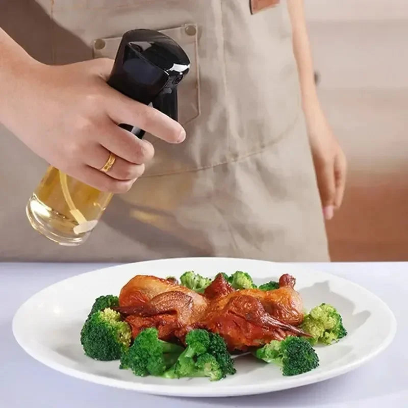 Olive Oil Dispenser Bottle Spray Mist – Reusable Food Grade Cooking Sprayer